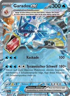 Garados-ex, Karmesin & Purpur No. 045 Holo