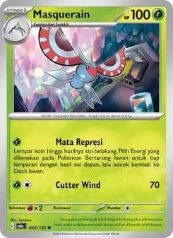Masquerain, Pertemuan Paradoks No. 002 Normal