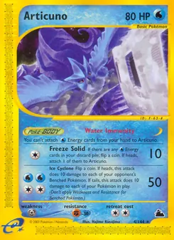 Articuno, Skyridge No. 4 Normal