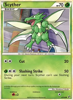 Scyther, Undaunted Nº 65 Normal