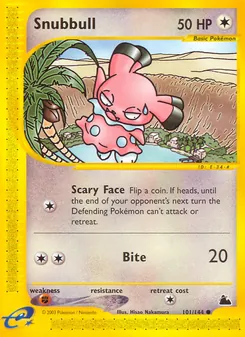 Snubbull, Skyridge Nº 101 Normal