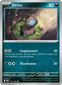 Deino, Fuoco Bianco Nº 065 Normal