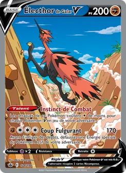 Électhor de Galar V, Règne de Glace Nº 174 Holo