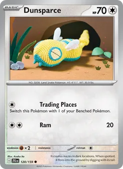 Dunsparce, Journey Together No. 120 Normal