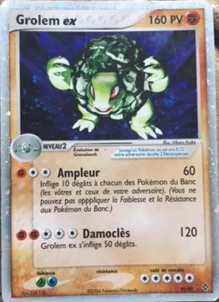 Grolem ex, EX Dragon Nº 91 Holo