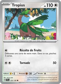 Tropius, Aventures Ensemble No. 123 Normal