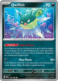 Qwilfish, Chaos Ascendant No. 052 Normal