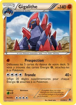 Gigalithe, Pouvoirs Émergents Nº 53 Normal
