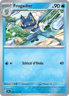 Frogadier, Corona Astrale No. 040 Normal
