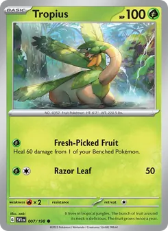 Tropius, Scarlet & Violet No. 007