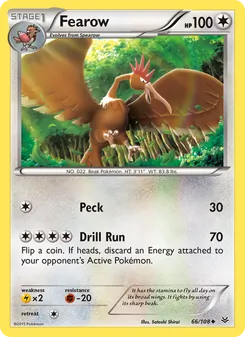 Fearow, Roaring Skies Nº 66 Normal