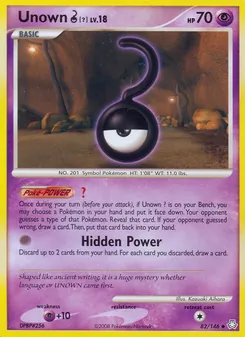 Unown ?, Legends Awakened No. 82 Normal