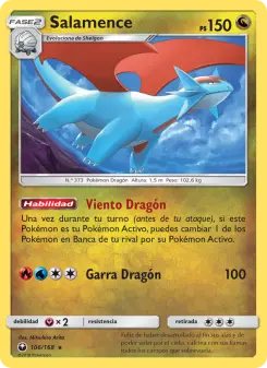 Salamence, Tormenta Celestial Nº 106 Normal