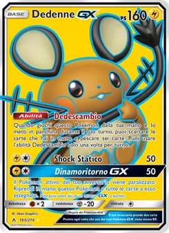 Dedenne GX, Legami Inossidabili Nº 195 Normal
