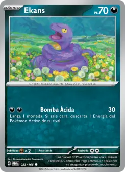 Ekans, 151 Nº 023 Normal