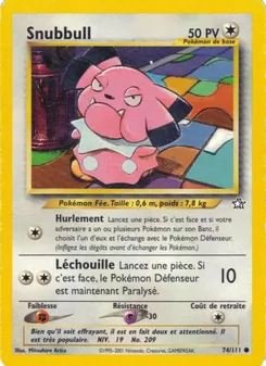 Snubbull, Neo Genesis Nº 74 Normal