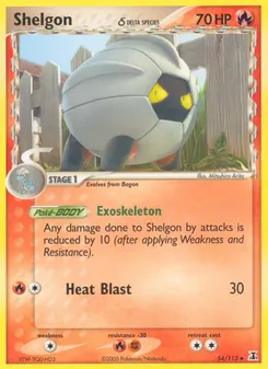 Shelgon δ, Delta Species Nº 54 Normal