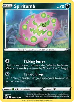 Spiritomb, Brilliant Stars Nº 089 Normal