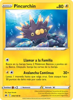 Pincurchin, Cenit Supremo Nº 056 Normal