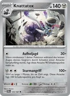 Knattatox, Maskerade im Zwielicht Nº 125 Normal