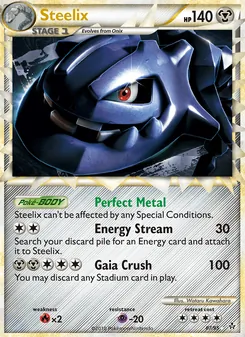 Steelix, Unleashed No. 87 Holo