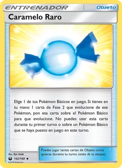 Caramelo Raro, Tormenta Celestial Nº 142 Normal