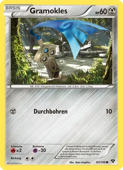 Gramokles, XY Nº 83 Normal