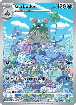 Garbodor, Paradox Rift Nº 204 Holo
