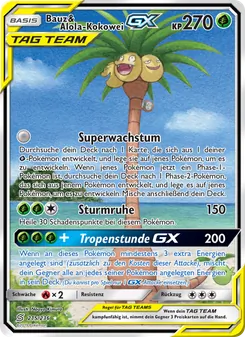 Bauz & Alola-Kokowei GX, Bund der Gleichgesinnten No. 215 Normal