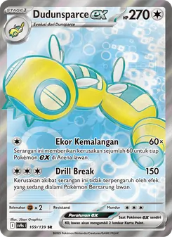 Dudunsparce ex, Ikatan Takdir Nº 169 Normal