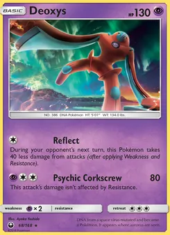 Deoxys, Celestial Storm Nº 68 Normal