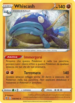 Whiscash, Fragore Ribelle Nº 100 Normal