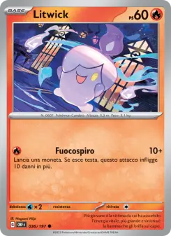 Litwick, Ossidiana Infuocata No. 036 Normal