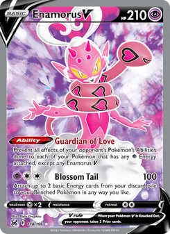 Enamorus V, Lost Origin Nº 178 Holo