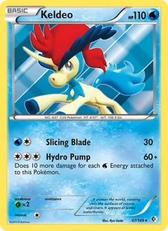 Keldeo, Boundaries Crossed No. 47 Normal