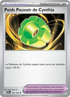Poids Pouvoir de Cynthia, Rivalités Destinées Nº 162 Normal