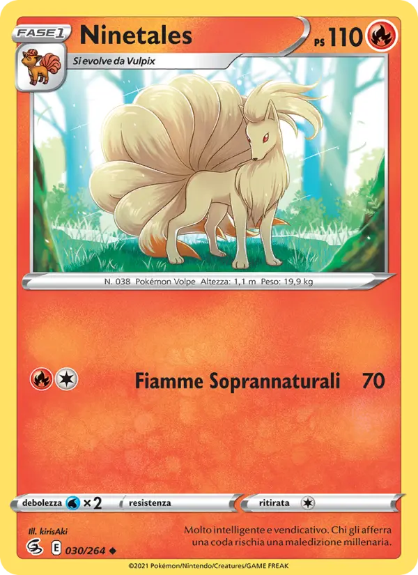 Ninetales, Colpo Fusione No. 30