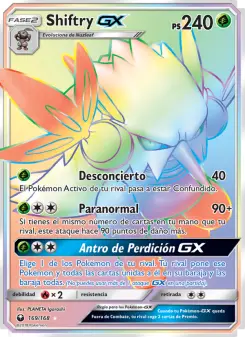 Shiftry GX, Tormenta Celestial No. 169 Normal