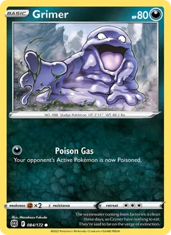 Grimer, Brilliant Stars Nº 084 Normal