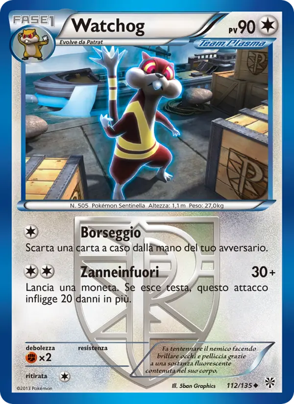 Watchog, Uragano Plasma No. 112