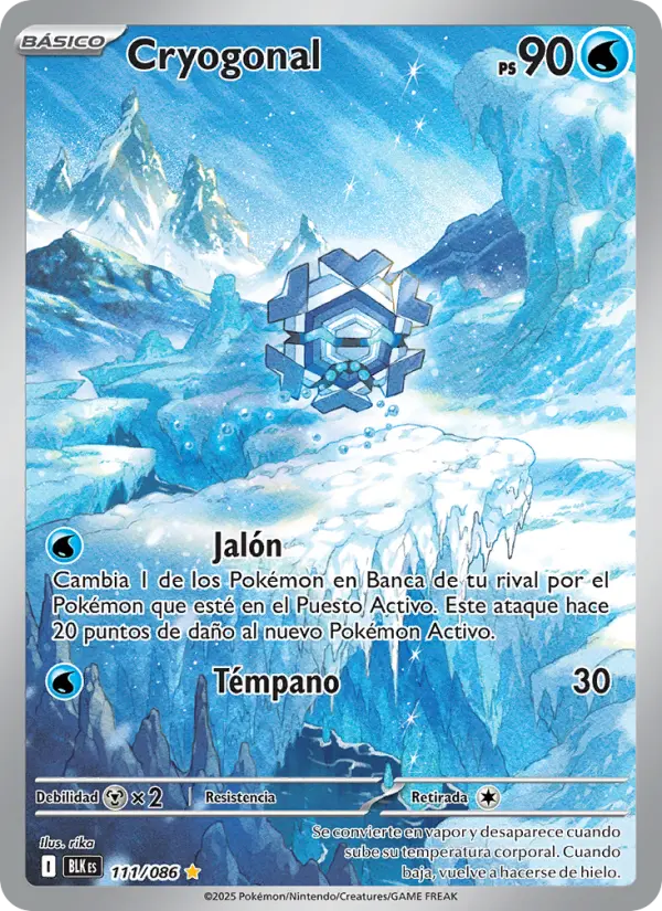 Cryogonal, Fulgor Negro No. 111