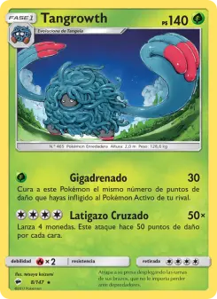 Tangrowth, Sombras Ardientes No. 8