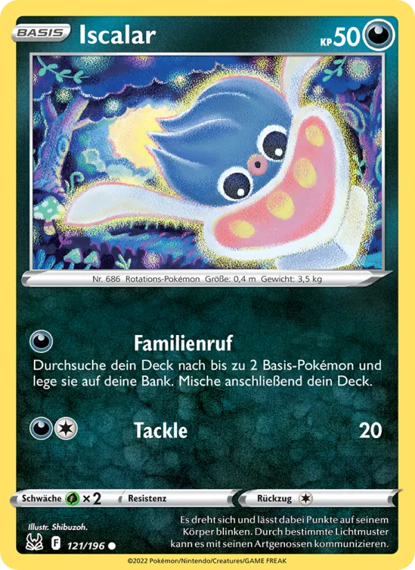 Iscalar, Verlorener Ursprung No. 121