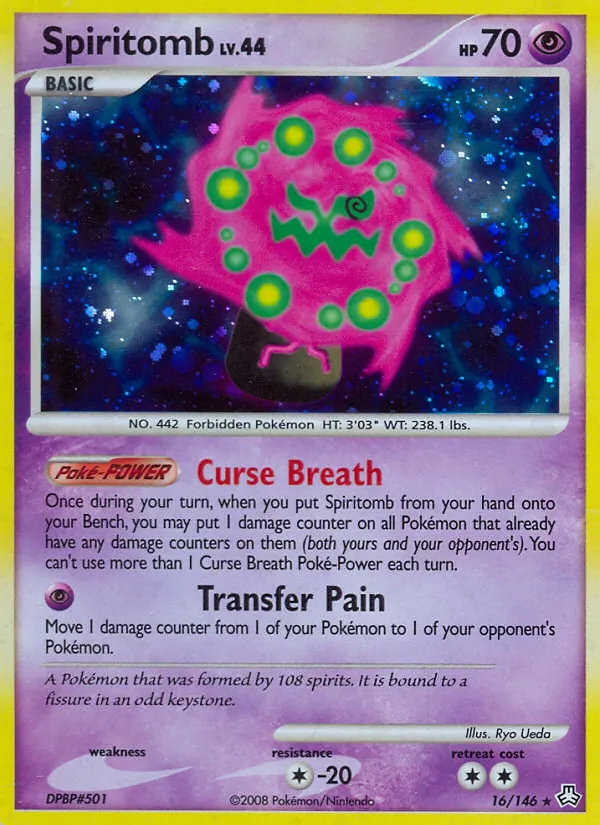 Spiritomb, Legends Awakened No. 16