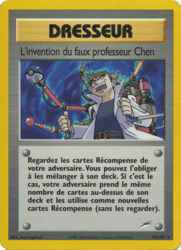 L'invention du faux professeur Chen, Neo Destiny No. 94