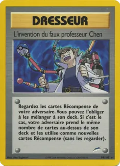 L'invention du faux professeur Chen, Neo Destiny Nº 94 Normal
