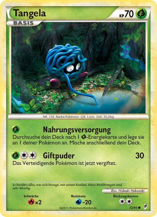Tangela, Ruf der Legenden Nº 72
