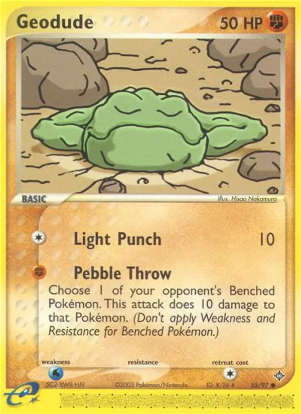 Geodude, Dragon No. 55
