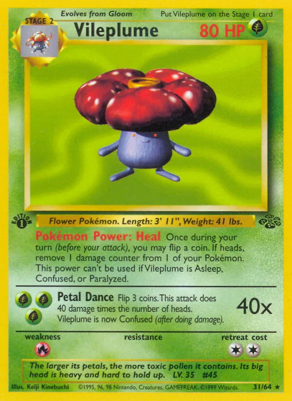 Vileplume, Jungle No. 31