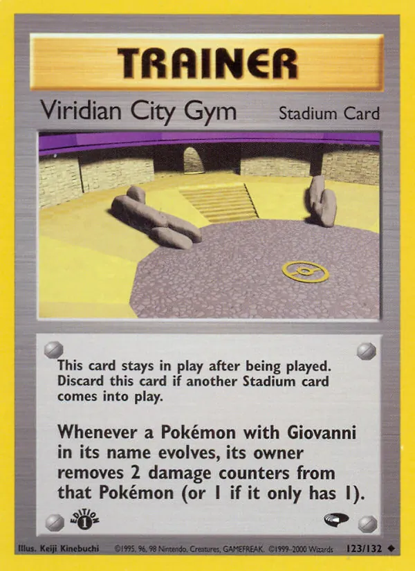 Viridian City Gym, Gym Challenge No. 123